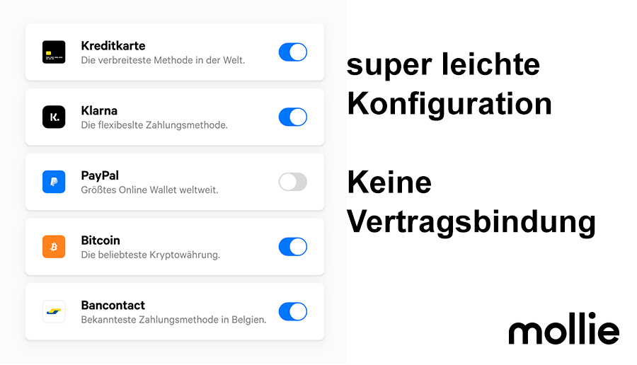 Keine Grundgebühr, volle Flexibilität