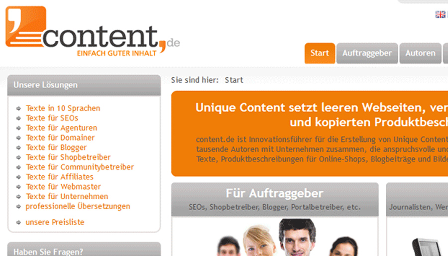 Füllen Sie Ihren Shop mit relevanten Content
