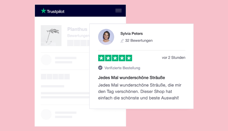 Gewinne mit Trustpilot das Vertrauen der Menschen