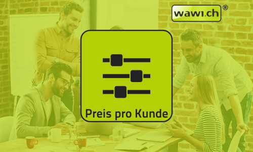 Preisvereinbahrung pro Kunde